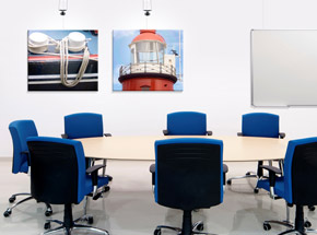 Picture Hanging Systems - Offices and Conference Rooms
